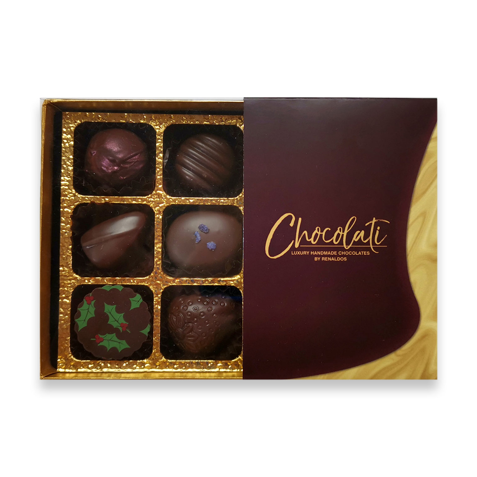 Chocolati Luxury Box of Dark Chocolates Renaldos