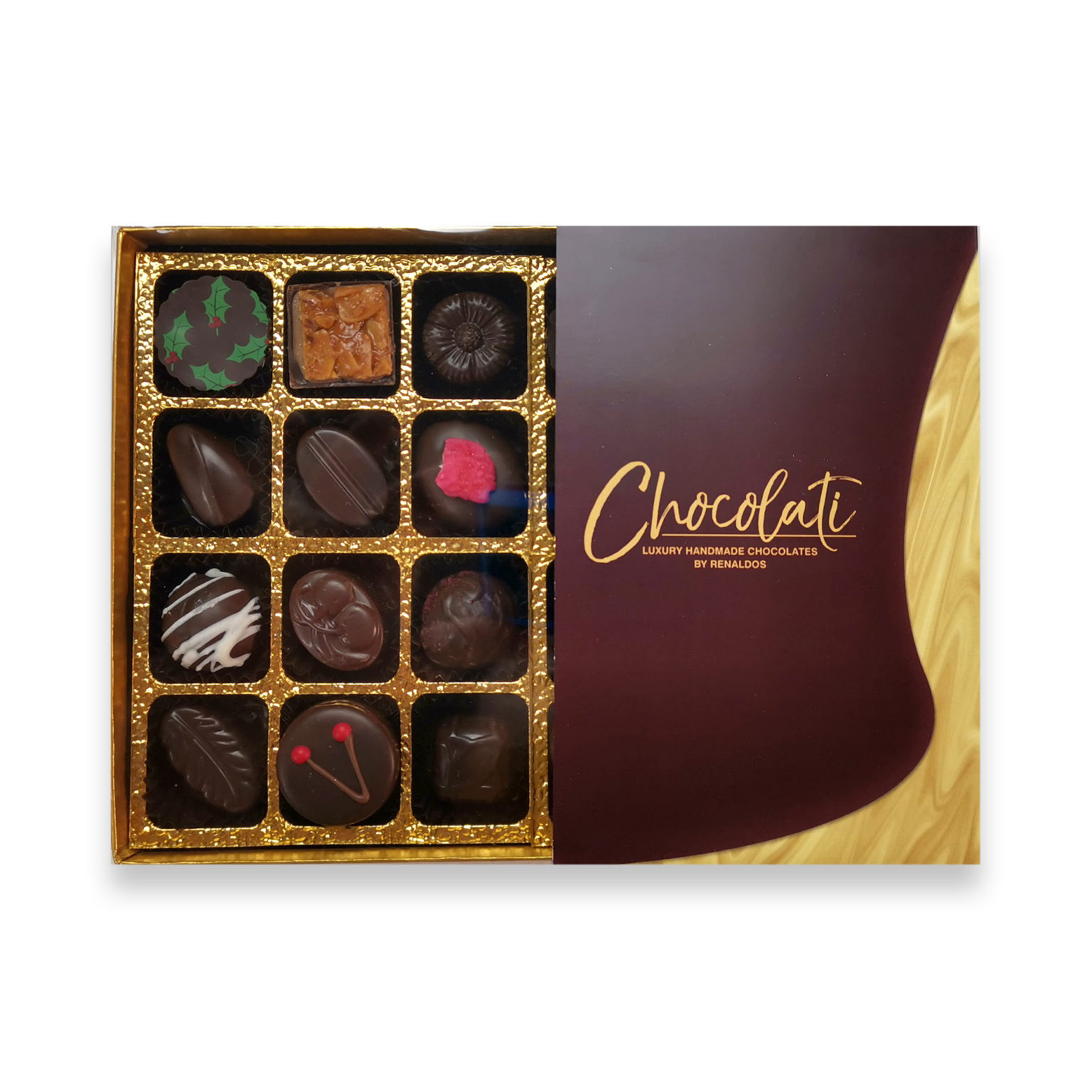 Chocolati Luxury Box of Dark Chocolates Renaldos