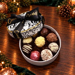 Create your own Mini Round Box of approx 10 chocolate Truffles