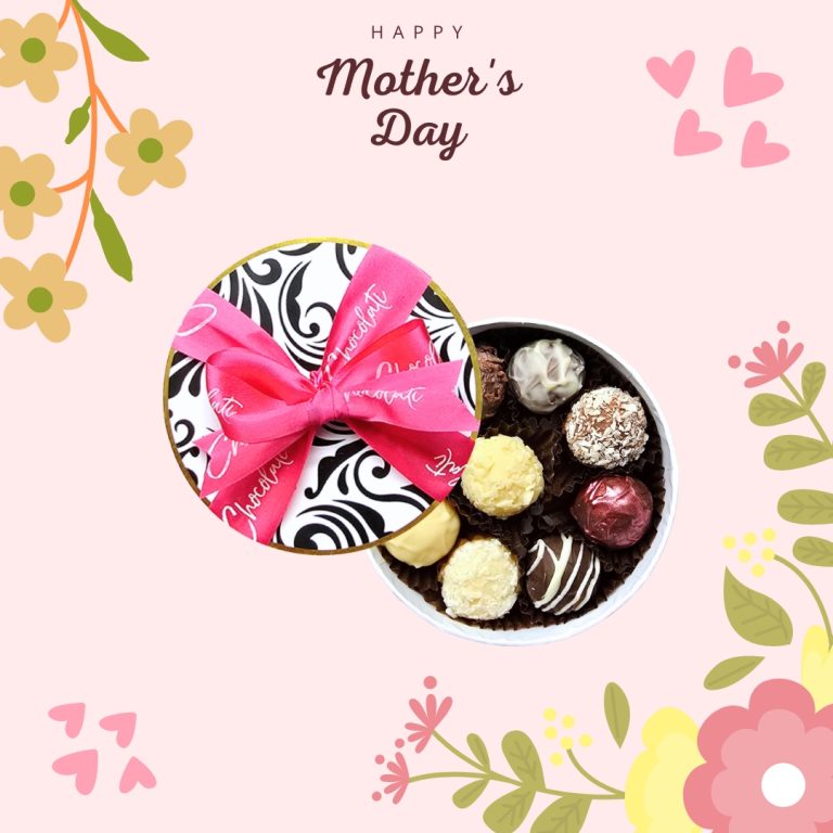 Mothers Day mini truffles Open